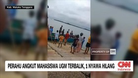 VIDEO: Perahu Angkut Mahasiswa UGM Terbalik, Satu Orang Tewas