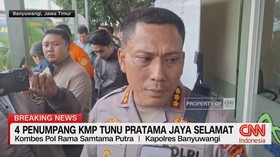 VIDEO: 4 Penumpang KMP Tunu Pratama Jaya Ditemukan Selamat