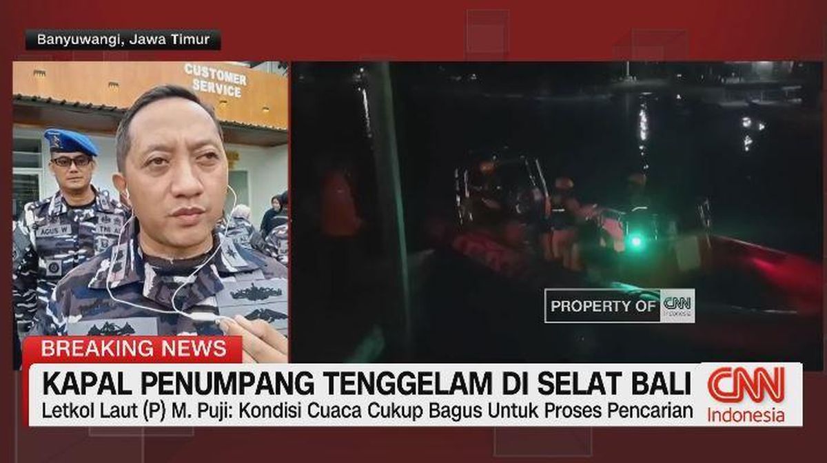 VIDEO: 4 Penumpang KMP Tunu Pratama Jaya Ditemukan Selamat