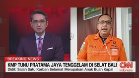 VIDEO: Basarnas: Salah Satu Korban Selamat Merupakan Anak Buah Kapal