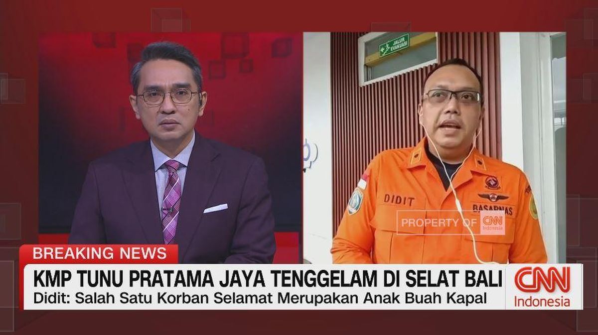 VIDEO: Basarnas: Salah Satu Korban Selamat Merupakan Anak Buah Kapal