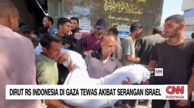 VIDEO: Dirut RS Indonesia di Gaza Tewas Akibat Serangan Israel