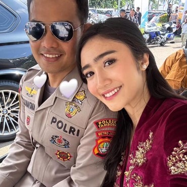 Febby Rastanty Jadi Ibu Bhayangkari, Ini 7 Potretnya Dampingi Suami Polisi Naik Pangkat