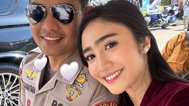Febby Rastanty Jadi Ibu Bhayangkari, Ini 7 Potretnya Dampingi Suami Polisi Naik Pangkat