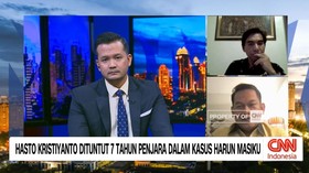 VIDEO: Hasto Kristiyanto Dituntut 7 Tahun Penjara