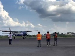 Hujan Buatan, 12 Ton Garam Ditebar di Langit Jambi