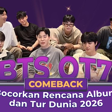 BTS OT7 Comeback, Bocorkan Rencana Album dan Tur Dunia 2026