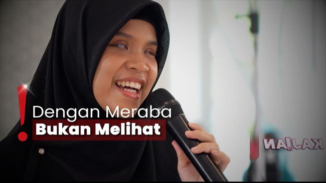 Kisah Aulia Seorang Tunanetra yang Hapal Al Quran dengan Huruf Braille