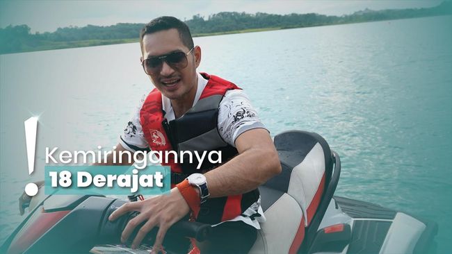 Uji Adrenalin di Lakeview Balikpapan, Cobain Main Jet Ski-Perosotan
