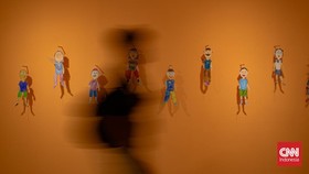 FOTO: Kids Biennale Indonesia 2025 Jadi Ruang Anak Bersuara