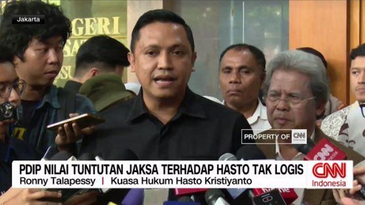 VIDEO: PDIP Nilai Tuntutan Jaksa Terhadap Hasto Tak Logis