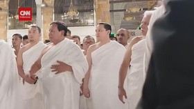 VIDEO: Umrah Presiden Prabowo di Sela Kunjungan Kenegaraan