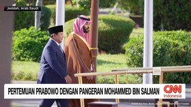 VIDEO: Prabowo Bertemu Putra Mahkota Arab Saudi