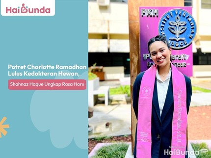 Charlotte Ramadhan Lulus Kedokteran Hewan, Shahnaz Haque Ungkap Rasa Haru
