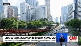 VIDEO: Udara Terasa Dingin di Musim Kemarau Jakarta