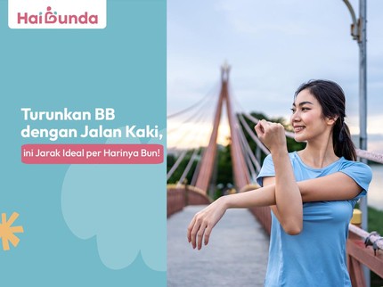 Turunkan BB dengan Jalan Kaki, ini Jarak Ideal per Harinya Bun!