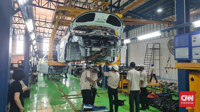 Handal Indonesia Motor mengakui sempat dikunjungi BYD tetapi tak disebut alasannya untuk kerja sama produksi.