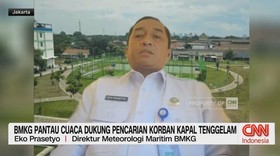 VIDEO: BMKG Pantau Cuaca Dukung Pencarian Korban Kapal Tenggelam