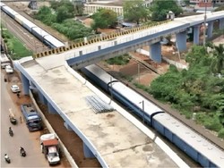 Flyover di India Miliki Tikungan 90 Derajat, Begini Penampakannya