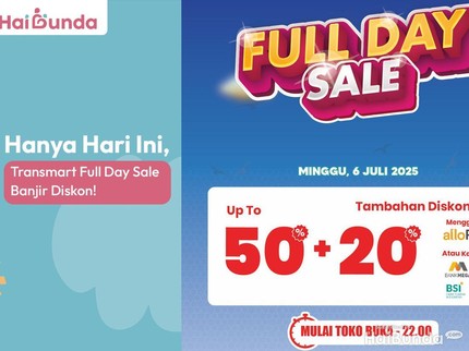 Hanya Hari Ini, Transmart Full Day Sale Banjir Diskon!