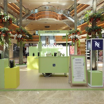 Nespresso Hadirkan Instalasi Coffee Cart di Pondok Indah Mall 2 hingga Senayan City Bertema Retro Ala 90-an