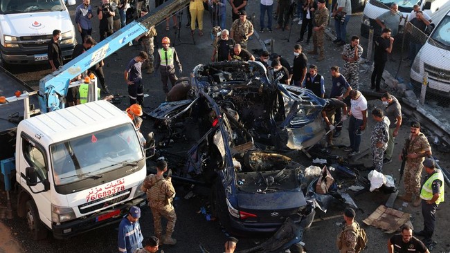 Langgar Gencatan Senjata, Israel Serang Lebanon Tewaskan 12 Orang Setidaknya 12 orang meninggal dunia dan delapan lainnya luka-luka dalam serangan Israel di timur Lebanon, Selasa (15/7).