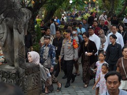 Kapolda Bali Dampingi Gibran Saksikan Lomba Barong PKB di Art Center
