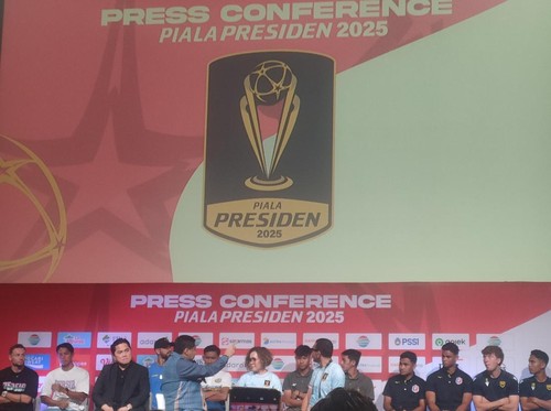  Sponsor Piala Presiden 2025 Sentuh Angka Rp55 Miliar