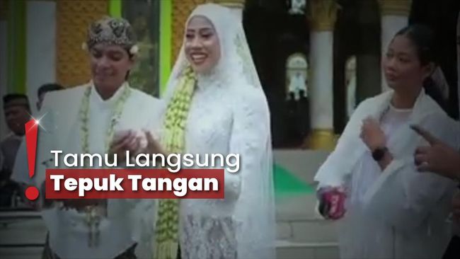 Momen Megawati dan Dio Terbangkan Sepasang Merpati usai Akad