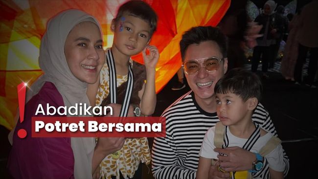 Momen Kompak Baim Wong dan Paula Hadiri Wisuda Kedua Anak