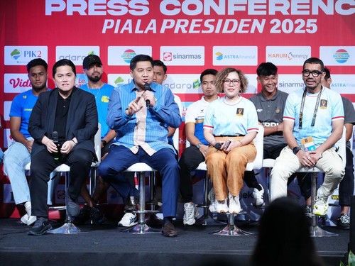 Disentil Ronaldo, Maruarar Tambah Hadiah Piala Presiden 2025