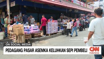 VIDEO: Pedagang Pasar Asemka Keluhkan Sepi Pembeli
