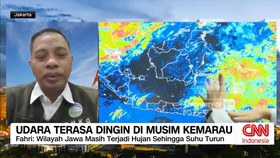 VIDEO: BMKG Jelaskan Penyebab Suhu Dingin di Jakarta 