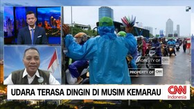 VIDEO: BMKG Imbau Warga Waspadai Potensi Hujan di Sore dan Malam Hari