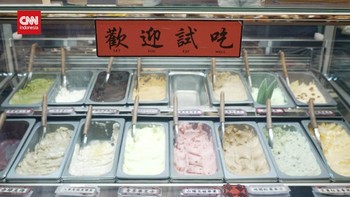 VIDEO: Es Krim Rasa Tradisional China, Cara Warga Perangi Cuaca Panas