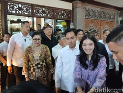 Gibran Ajak Istri dan Anak Hadiri Pesta Kesenian Bali