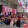 Gak Sabar Jakarta x Beauty, Pengunjung Antre Sejak Pagi