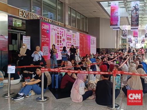 Gak Sabar Jakarta x Beauty, Pengunjung Antre Sejak Pagi