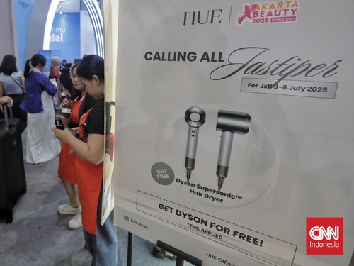 FOTO: Merenda Cuan dari Open Jastip di Jakarta x Beauty 2025
