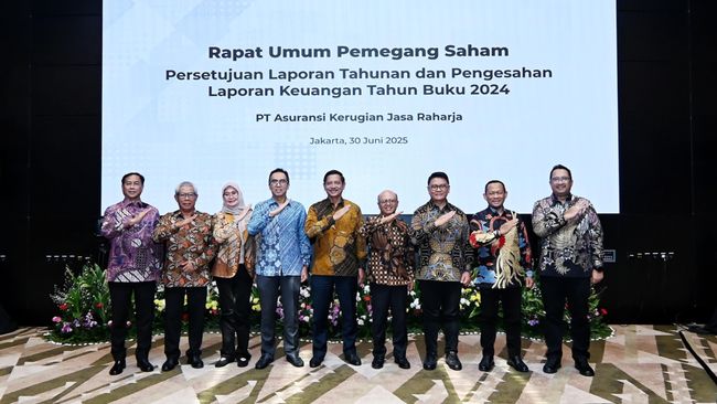 Gelar RUPS, Jasa Raharja Setor Dividen Rp1,1 Triliun ke Negara