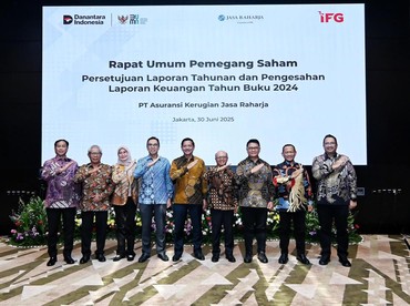 Gelar RUPS, Jasa Raharja Setor Dividen Rp1,1 Triliun ke Negara