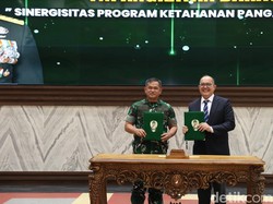 KSAD Teken MoU Ketahanan Pangan untuk Kembangkan Ekosistem Pertanian