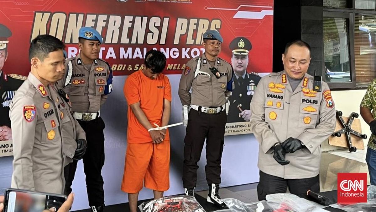 Pemuda di Malang Tusuk Pesilat Konvoi 'Geber' Motor hingga Tewas