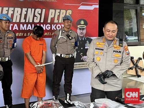 Pemuda di Malang Tusuk Pesilat Konvoi 'Geber' Motor hingga Tewas