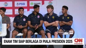 VIDEO: Enam Tim Siap Berlaga di Piala Presiden 2025