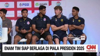 VIDEO: Enam Tim Siap Berlaga di Piala Presiden 2025