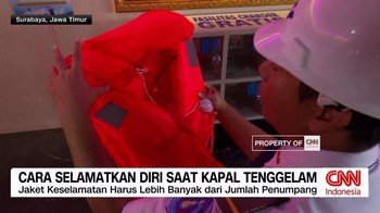 VIDEO: Begini Cara Selamatkan Diri Saat Kapal Tenggelam