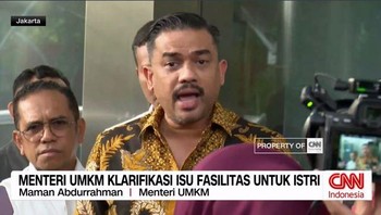 VIDEO: Menteri UMKM Klarifikasi Isu Fasilitas Untuk Istri