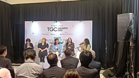 Putri Tanjung Pede TGC Jakarta 2025 Bawa Perempuan RI Bersinar