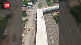 VIDEO: Penampakan Tikungan Flyover 90 Derajat di India